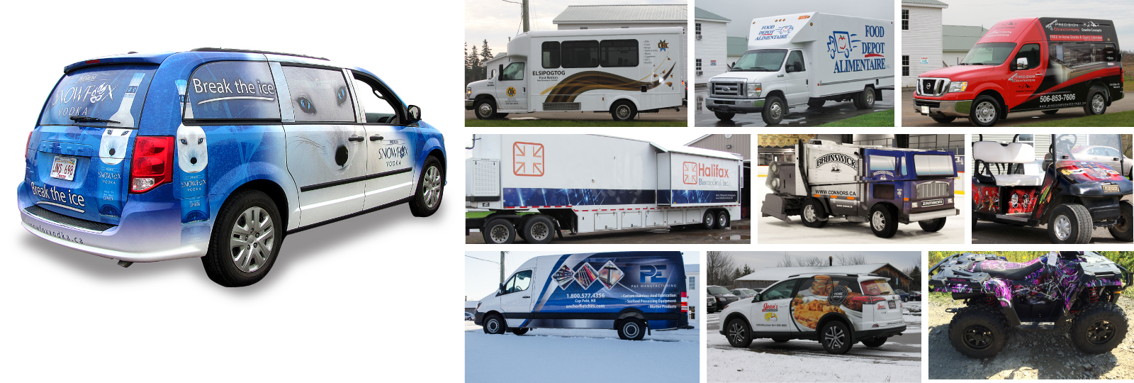 Codiac Printing Inc. Vehicle Wraps